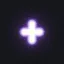 purple custom crosshair