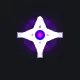 Purple white custom crosshair