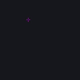purple custom crosshair