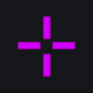 Purple purple custom crosshair
