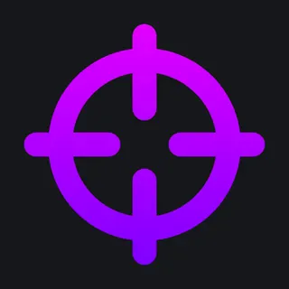 Purple Cross and Circle purple custom crosshair