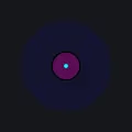 Purple eye - scoped black custom crosshair