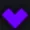 Purple Heart purple custom crosshair