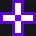 Purple + outline purple custom crosshair