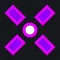 purple X purple custom crosshair