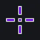 purpled custom crosshair