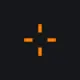 Qbaves orange custom crosshair
