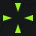 Quockers Cross green custom crosshair
