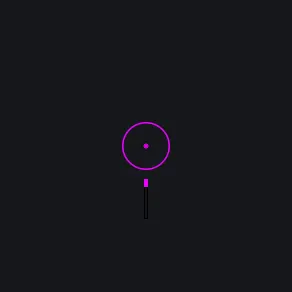 R6 1.5x SCOPE black custom crosshair