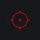 R6 HOLO A red custom crosshair