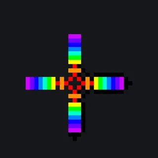 rainbow crosshair 4 u!