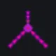 rainbow triangle animated fast purple pink custom crosshair