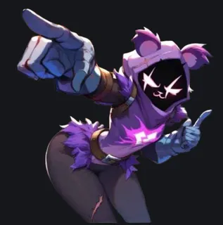 Raven Team Leader Pointing Crosshair
