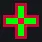 red and green crosshair
