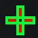 red and green crosshair