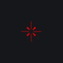 red animated crosshair