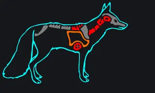 Red/Arctic Fox [M|F] Лиса/Песец custom crosshair