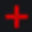 red blurry red custom crosshair