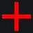 red cross (small) red custom crosshair