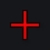 red crosshair