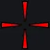 Red Daggers red custom crosshair