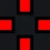 Red Plus red custom crosshair