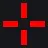 Red Plus + red custom crosshair