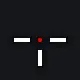 RED POINT white custom crosshair