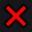 red x red custom crosshair