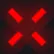 Red X red custom crosshair