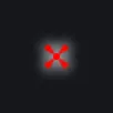 red X red custom crosshair