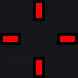 RGB Cross V2 red custom crosshair