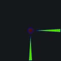 Right Angle green custom crosshair