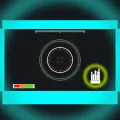 Robot Vision cyan custom crosshair