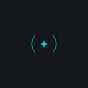 Rotating Autism (Cyan) cyan custom crosshair