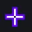 Roxo purple custom crosshair