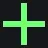 Rust green custom crosshair