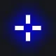rust AB blue custom crosshair