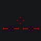 Rust Attack Heli red custom crosshair