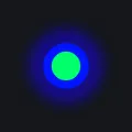 RUST glow blue dot, c blue custom crosshair