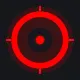 Rust Red Holo red custom crosshair