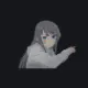 Sakurajima Mai white custom crosshair