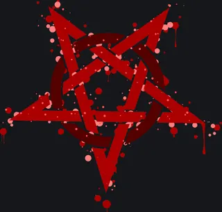 Satanic red custom crosshair