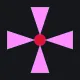 Scammed Quad Cr0sshair purple custom crosshair