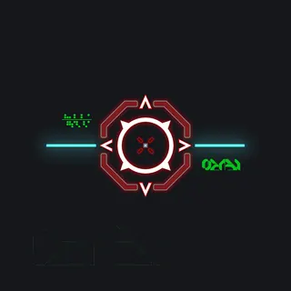 Science Fiction HUD custom crosshair