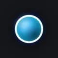 Shadow Fight style Cursor cyan custom crosshair