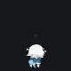 Shake that tail Gura [ANIMATED] white custom crosshair