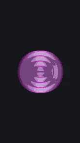 Sharingan (ik its not) purple animated custom crosshair