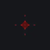 shooting range red custom crosshair