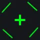 Shotgun green custom crosshair